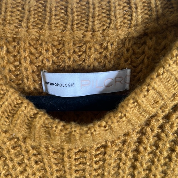 Anthropology pilcro mustard sweater size XS - Picture 7 of 16